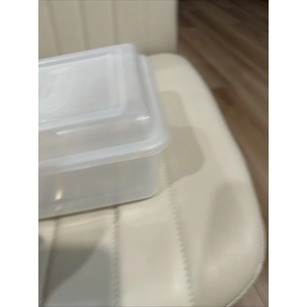 VTG Sterilite 1700 Flip Tops Clear Hinged Storage Box 7